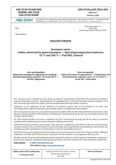 ASD-STAN prEN 2854-002 ASD-STAN prEN 2854-002