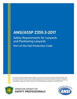 ASSP Z359.3-2017 ASSP Z359.3-2017