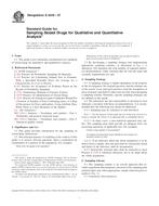 ASTM E2548-07 ASTM E2548-07