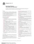 ASTM E344-07 ASTM E344-07