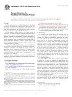 ASTM E2212 ASTM E2212