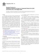 ASTM E739-10 ASTM E739-10