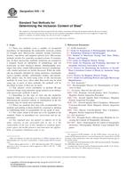 ASTM E45-10 ASTM E45-10