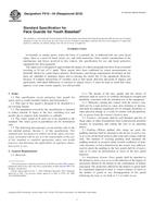 ASTM F910-04(2010) ASTM F910-04(2010)