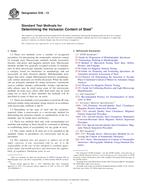 ASTM E45-13 ASTM E45-13