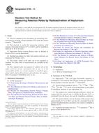 ASTM E705-13 ASTM E705-13