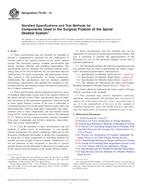 ASTM F2193-14 ASTM F2193-14