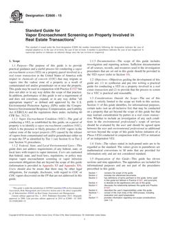 ASTM E2600-15 ASTM E2600-15