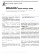 ASTM E1802 ASTM E1802