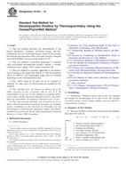 ASTM E1641 ASTM E1641