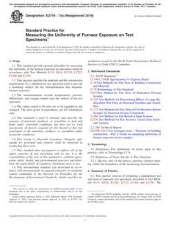 ASTM E2749 ASTM E2749