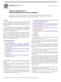 ASTM F1197 ASTM F1197