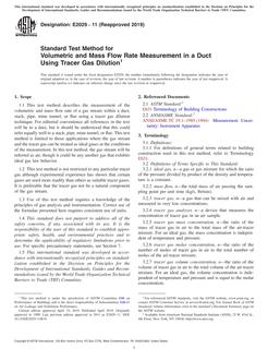 ASTM E2029 ASTM E2029