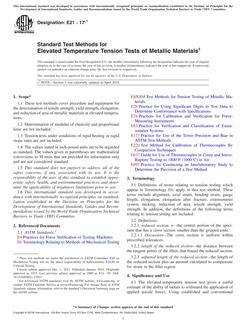 ASTM E21-17e1