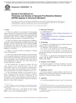 ASTM E605/E605M ASTM E605/E605M