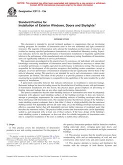 ASTM E2112-19a ASTM E2112-19a