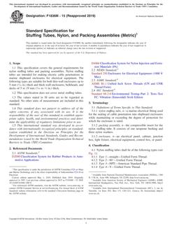 ASTM F1836M ASTM F1836M