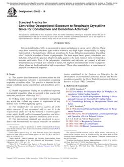 ASTM E2625 ASTM E2625