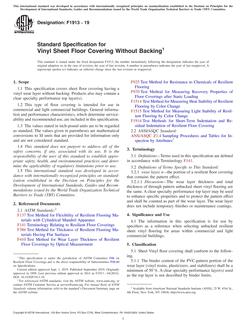 ASTM F1913 ASTM F1913