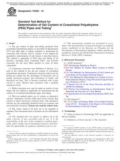 ASTM F3203 ASTM F3203