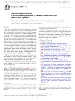 ASTM F877-19 ASTM F877-19