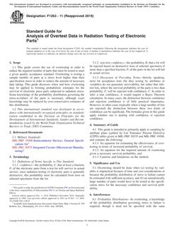 ASTM F1263 ASTM F1263