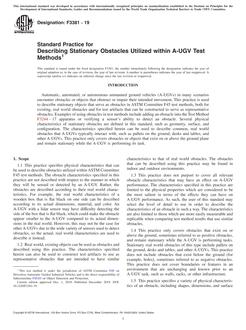 ASTM F3381 ASTM F3381