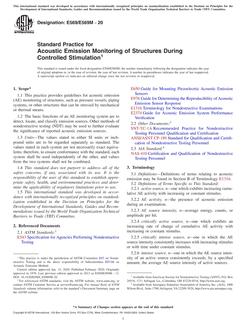 ASTM E569/E569M ASTM E569/E569M