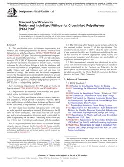 ASTM F2829/F2829M ASTM F2829/F2829M