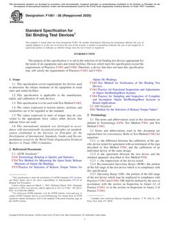 ASTM F1061 ASTM F1061