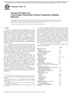ASTM E399-20 ASTM E399-20