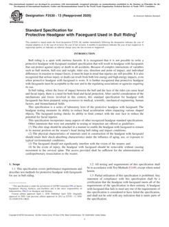 ASTM F2530 ASTM F2530