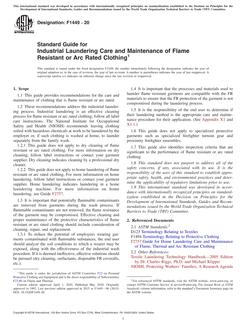 ASTM F1449 ASTM F1449