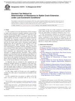 ASTM E2472 ASTM E2472