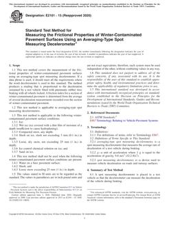 ASTM E2101 ASTM E2101