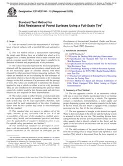 ASTM E274/E274M ASTM E274/E274M