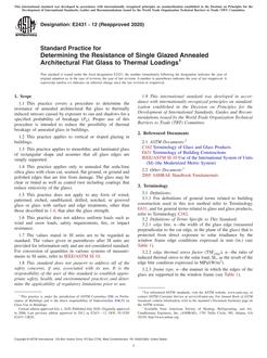 ASTM E2431 ASTM E2431