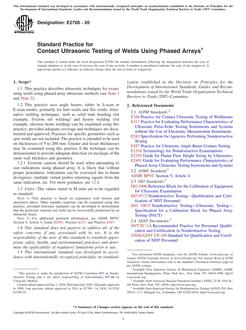 ASTM E2700 ASTM E2700