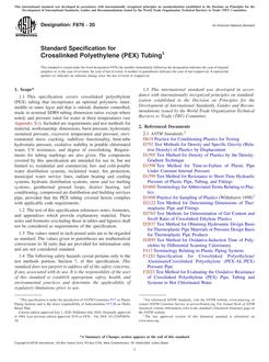 ASTM F876-20 ASTM F876-20