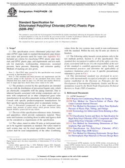 ASTM F442/F442M ASTM F442/F442M