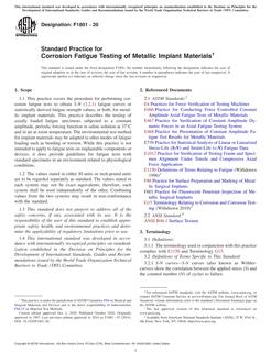 ASTM F1801 ASTM F1801