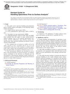 ASTM E1829 ASTM E1829