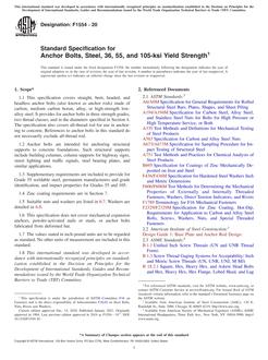 ASTM F1554 ASTM F1554