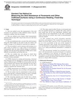 ASTM E2340/E2340M ASTM E2340/E2340M