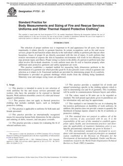 ASTM F1731 ASTM F1731