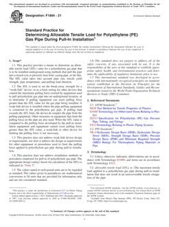 ASTM F1804 ASTM F1804