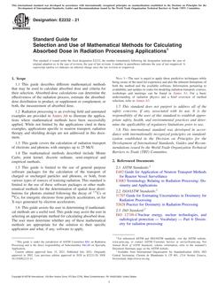 ASTM E2232 ASTM E2232