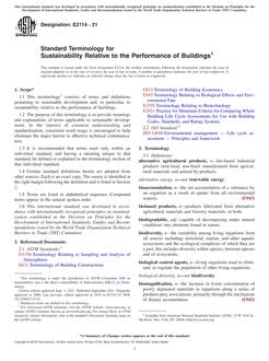 ASTM E2114 ASTM E2114