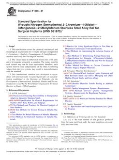 ASTM F1586 ASTM F1586