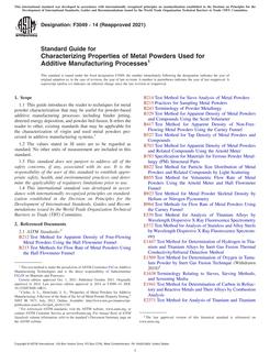 ASTM F3049 ASTM F3049